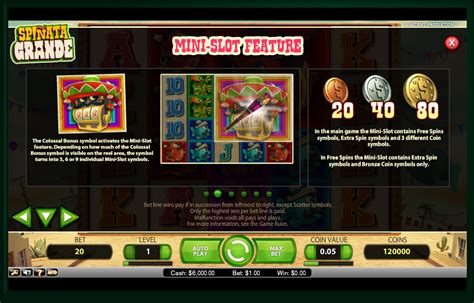 Spinata Grande Slot Free Play: NetEnt Free Slot .